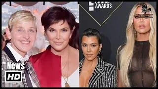 Thumbnail: Khloe Kardashian, Kourtney Kardashian React to Ellen DeGeneres Paying Tribute to Late Grandma