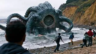 Thumbnail: People End Up Trapped on an Island as Alien Monsters Start Dropping From the Sky