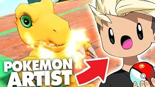 Thumbnail: Pokémon Artist Reacts to Digimon Story: Time Stranger