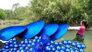 Thumbnail: 🎁Pry open the sparkling blue clam, which is filled with enchanting blue pearls, incredibly precious