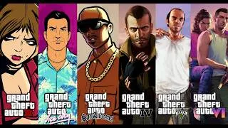 Thumbnail: Evolution of GTA Main Themes (2001–2026) 🎵 | GTA 3 to GTA 6