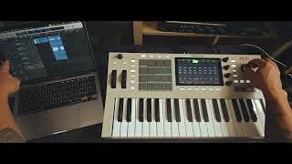 Thumbnail: USB C mixing , resampling and recording with the Akai  MPC key 37