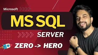 Thumbnail: MASTER SQL 🔥 | Beginners to Advance Using MSSQL Server [HINDI]
