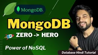 Thumbnail: Master MONGODB in ONE VIDEO: Beginner to Advanced Course For Beginners in [HINDI]