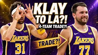 Thumbnail: Lakers 4-Team Trade Sends Klay Thompson to LA?!