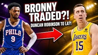 Thumbnail: Lakers Could TRADE Bronny James for Duncan Robinson?!