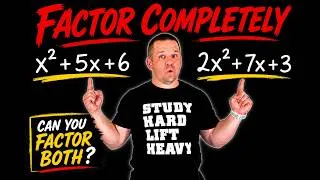 Thumbnail: How to Factor Trinomials | Easy to Hard