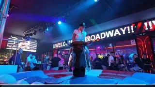 Thumbnail: Fun mechanical bull riding in Benidorm, December 4, 2024.
