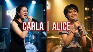 Thumbnail: Bring me to life cover by my niece Carla and Valerie by my daughter Alice at Hard Rock Cafe Bangkok