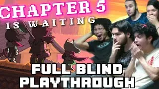 Thumbnail: 5 HUGE Deltarune Fans Play Chapter 5 COMPLETELY BLIND