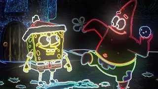Thumbnail: SpongeBob vs Patrick Snowball Fight (VOCODED) To Tetris Theme