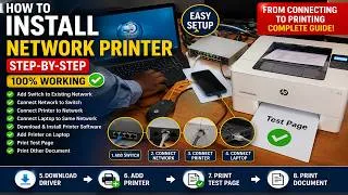 Thumbnail: PART1. HOW TO INSTALL A PRINTER OVER A NETWORK ON WINDOWS | STEP-BY-STEP-PRINTER SERVER
