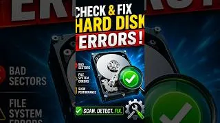 Thumbnail: HOW TO CHECK AND FIX HARD DISK ERRORS