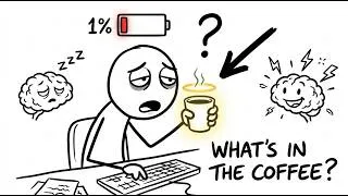 Thumbnail: How Coffee Tricks Your Brain Why Does Coffee Wake You Up? What Does Coffee Do ?