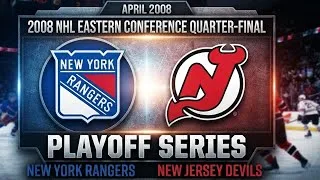 Thumbnail: NEW YORK RANGERS VS NEW JERSEY DEVILS PLAYOFFS 2008