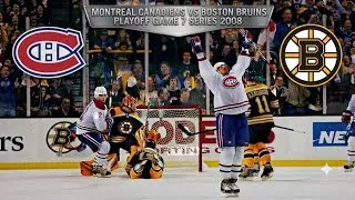 Thumbnail: MONTREAL CANADIENS VS BOSTON BRUINS PLAYOFFS 2008