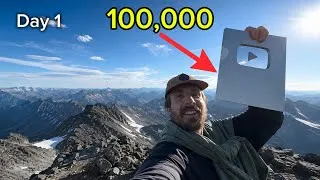 Thumbnail: I Built a Bushcraft Shelter and Survived 3 Days Alone on a Mountain. 