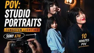 Thumbnail: POV: Cinematic Studio Portraits with Sony A7IV