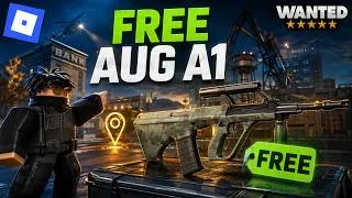 Thumbnail: How To Get Free AUG A1 Gun In Roblox Wanted? Location Guide