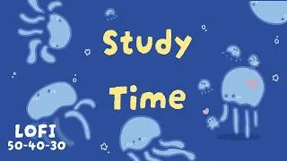 Thumbnail: 2 HR Pomodoro (50-40-30) Tiny Method | Focus Timer| Deep Work | Marine Jellyfish Lofi