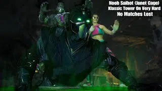 Thumbnail: Mortal Kombat 1 Noob Saibot ( Janet Cage Kameo) Klassic Tower On Very Hard No Matches Lost