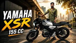 Thumbnail: ರೆಟ್ರೋ ಮಾಡರ್ನ್ ಡಿಸೈನ್ ಯಮಹಾ Bike 🔥 | Yamaha XSR 155 cc Detailed Review in Kannada | Cafe Racer Kit