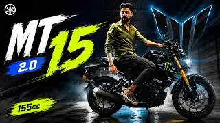 Thumbnail: ಕಮ್ಮಿ ಬೆಲೆಯ ಪ್ರೀಮಿಯಂ ಬೈಕ್ | Yamaha MT-15 Version 2.0 155 cc Detailed Review in Kannada | Dream Bike?