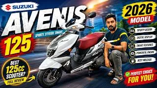 Thumbnail: Monster 👿 Scooter with ಮೋಟೋ GP inspired ಗ್ರಾಫಿಕ್ಸ್ | Suzuki Avenis 125 Review in Kannada 2026 Model