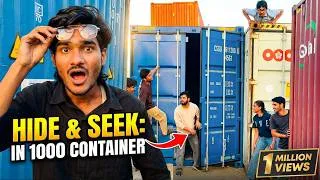 Thumbnail: Playing Hide & Seek Inside 1000 Containers - 1000 कंटेनर मे छुपन छुपाई 🤪। With Team