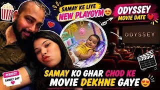 Thumbnail: New Play Gym for Samay 😍 & Odyssey Movie Date 🍿 | Family Vlog #trendingvlog #dailyvlog #viralvideo