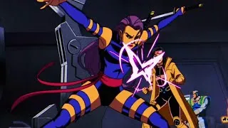 Thumbnail: Psylocke - All Powers & Fights Scenes | X-Men 97’ (Season 2)