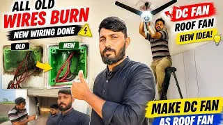 Thumbnail: All Electric Wires Of New Shop Burned 😱 Day 3 | New Idea For Dc Fan Low Rate Less Power | Mr Asad