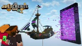 Thumbnail: We built an inter-dimensional CYBERPUNK pirate ship! Just Create 2: Ep 21