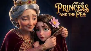 Thumbnail: The Princess and the Pea 👑🛌 | English Moral Stories | Bedtime Stories