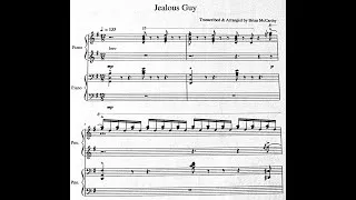 Thumbnail: "JEALOUS GUY" (BY JOHN LENNON, ARRANGED FOR PIANO BY BRIAN MCCARTHY)