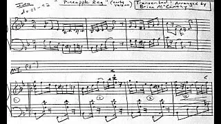 Thumbnail: "PINEAPPLE RAG"(BY SCOTT JOPLIN, ARRANGED & PERFORMED BY BRIAN MCCARTHY)