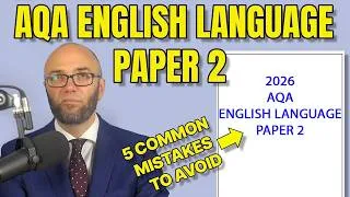 Thumbnail: Final Tips for AQA Language Paper 2 2026
