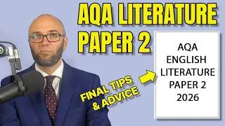 Thumbnail: Final Tips for AQA Literature Paper 2