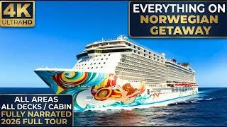Thumbnail: 🚢 EVERYTHING on Norwegian GETAWAY | All Areas | Decks | Rooms 2026 Full Tour