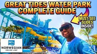 Thumbnail: The COMPLETE GUIDE to Great Tides Water Park | All Slide POVs | All Areas | All Dining