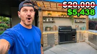 Thumbnail: I Built a Luxury $20,000 Outdoor Kitchen