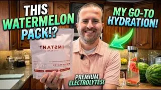 Thumbnail: Watermelon Electrolytes for Post-Workout Hydration 🍉💧 | Sugar-Free Electrolyte Drink Review