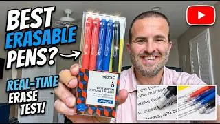 Thumbnail: Why Are We So Excited About These Erasable Pens?! ✍️ | Best Erasable Pens for School & Work