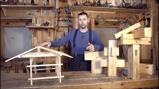 Thumbnail: Mr Chickadee online Japanese timber framing course