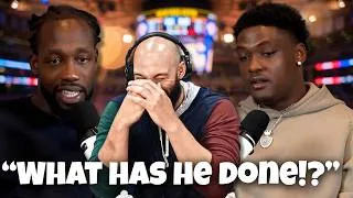 Thumbnail: Archie catching random strays in the Pat Bev and Nas podcast!