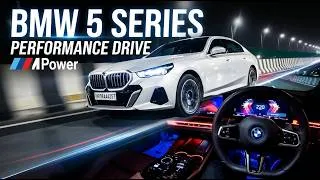 Thumbnail: Updated Bmw 5 Series 2026 Performance Test: 0-100,120 & 180 - Braking, Handling & Tyre Spin !! 