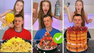 Thumbnail: The 'YES' or 'NO' CHALLENGE! 😱 Mr Degree & Mariana