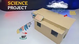 Thumbnail: 🌧️ Rain Sensor Project — Automatic Clothes Protection | Inspire Award Science Project