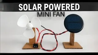 Thumbnail: Solar Fan: DIY Solar Energy Working Model at Home 🤯