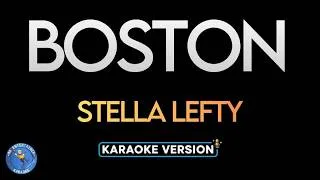 Thumbnail: Stella Lefty - Boston (Karaoke Version)